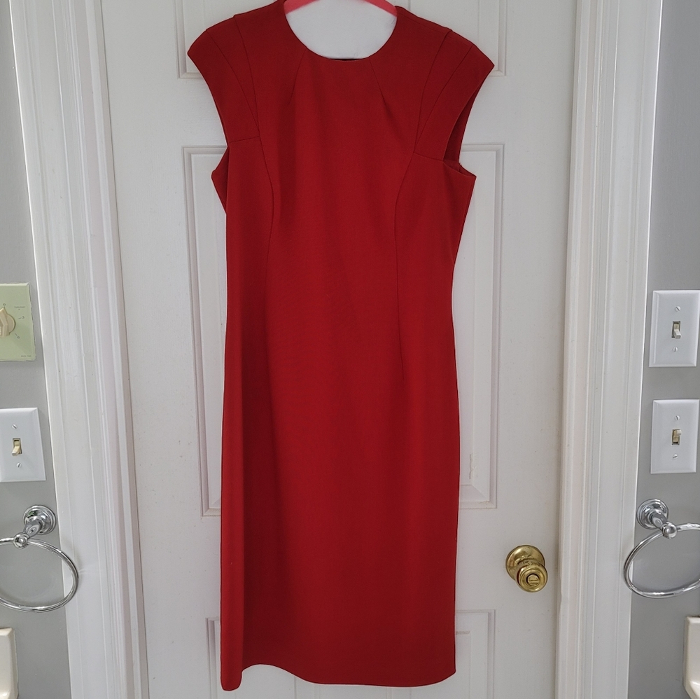 ❤⭐Host Pick⭐❤Michael Kors Red Wool Dress. Sz 8